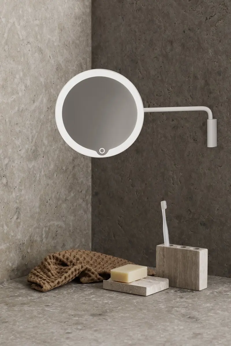 Blomus Modo LED Wandspiegel - Grijs - afbeelding 4 van 5