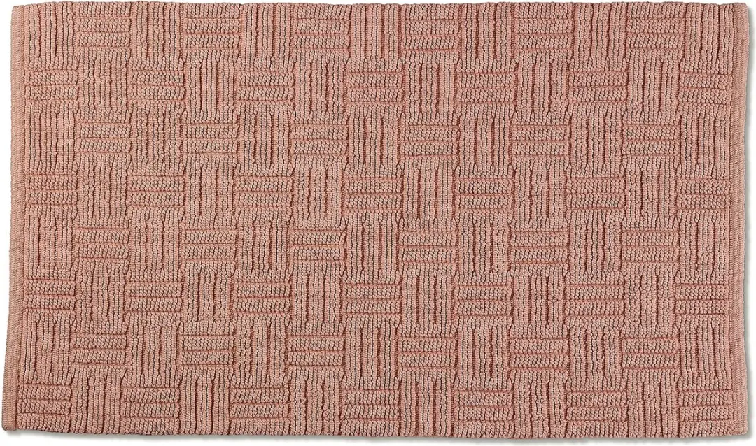 Kela Leana Badmat 100x60cm Zalmrood - afbeelding 2 van 3