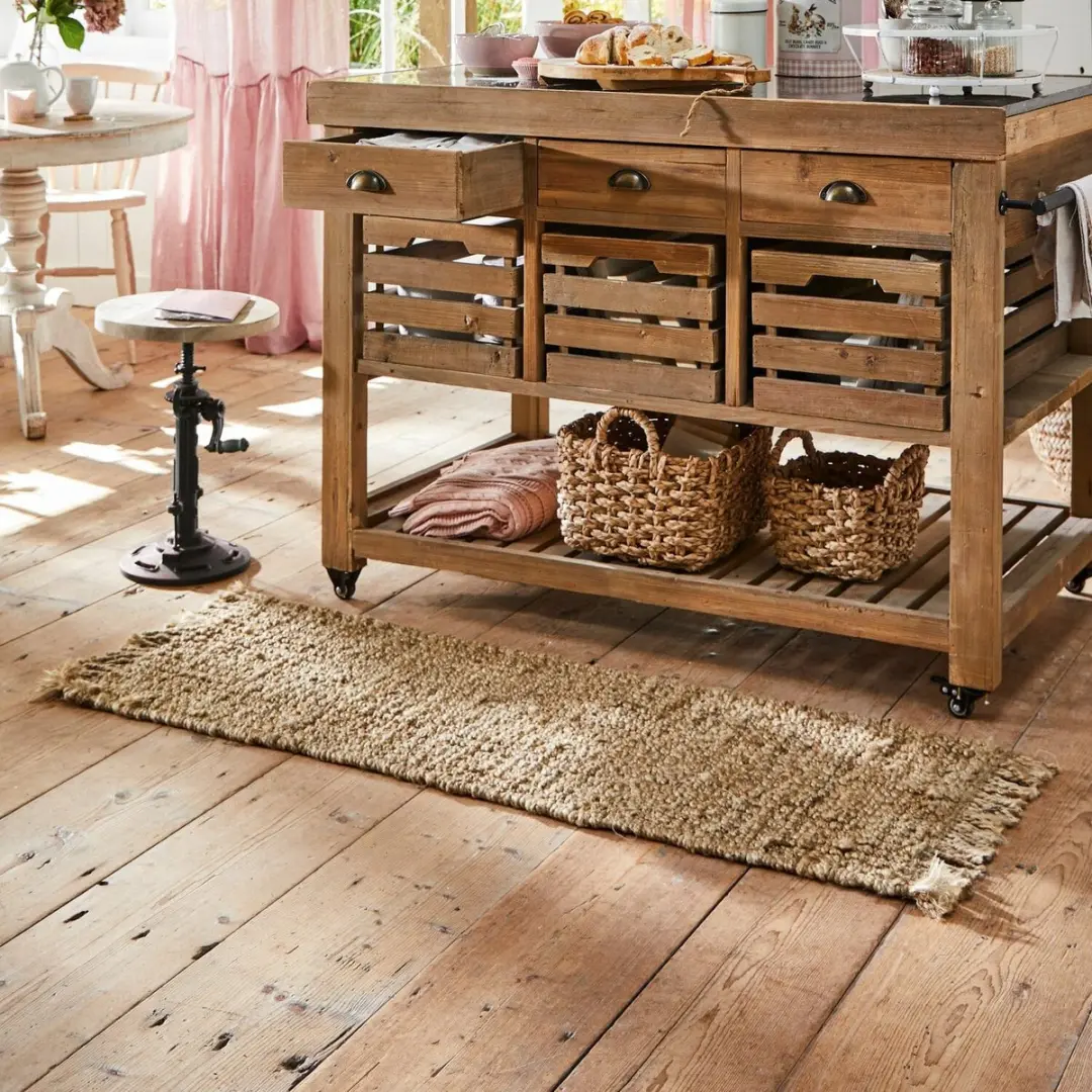 Loberon Hermitage Vloerkleed - Bruin - afbeelding 4 van 6