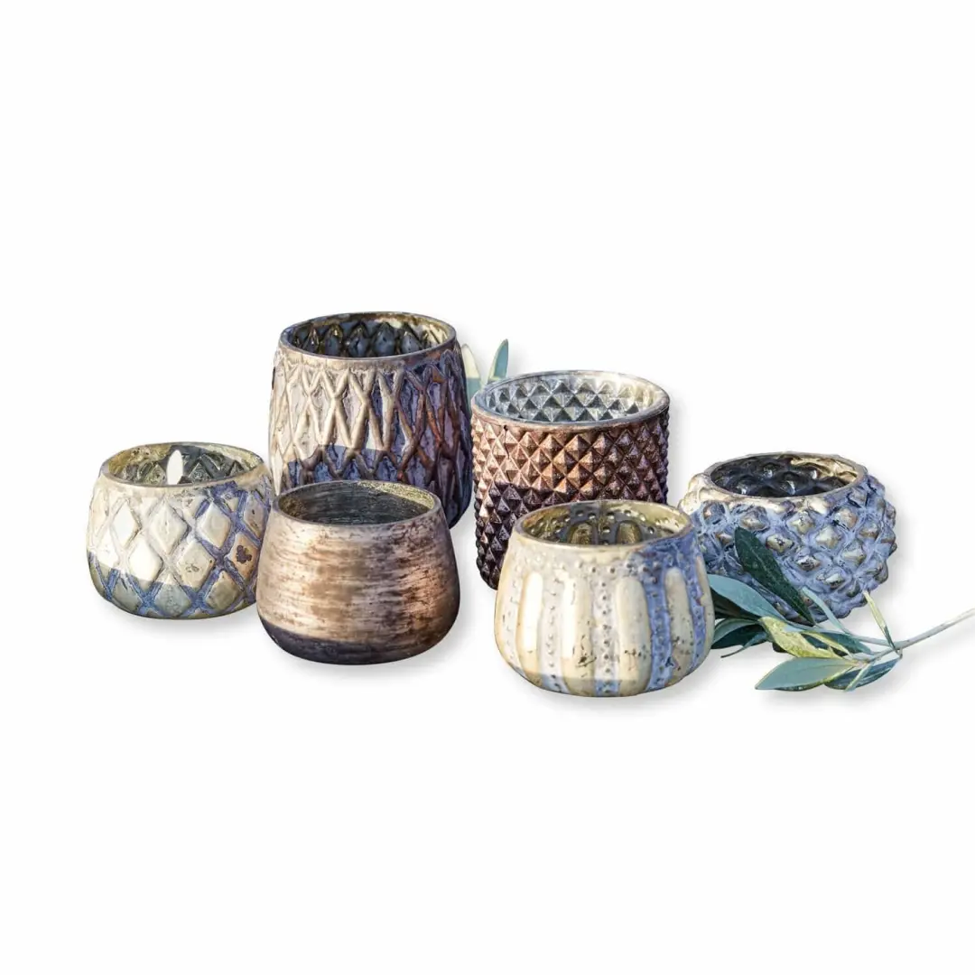 Loberon Windlichtset Fajolle 6 Stuks