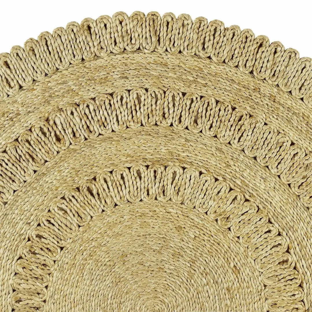 Loberon Arendel Vloerkleed 150cm - Bruin - afbeelding 6 van 6