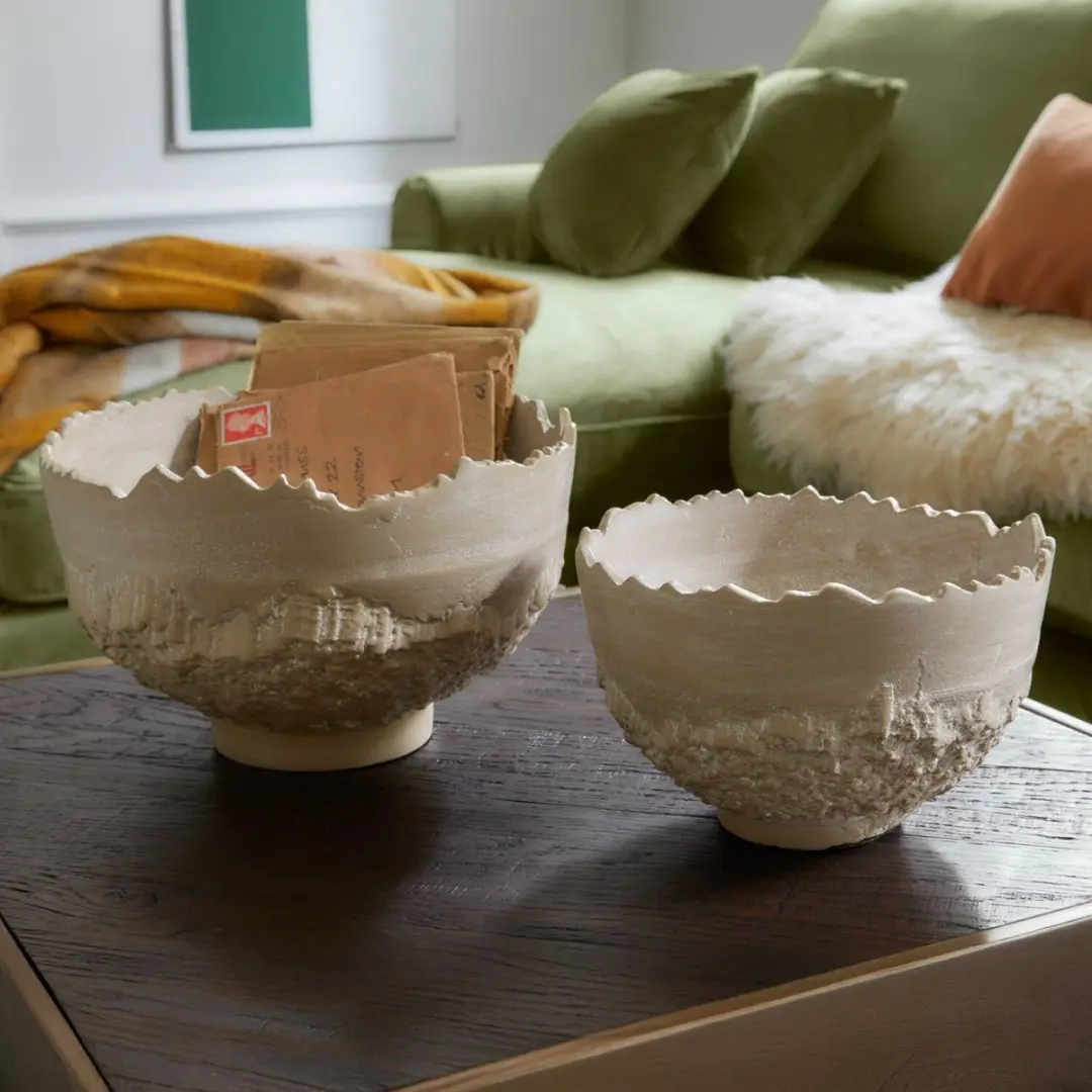 Loberon Schaal Set 2 Stuks Alvendra - 22cm - afbeelding 2 van 5
