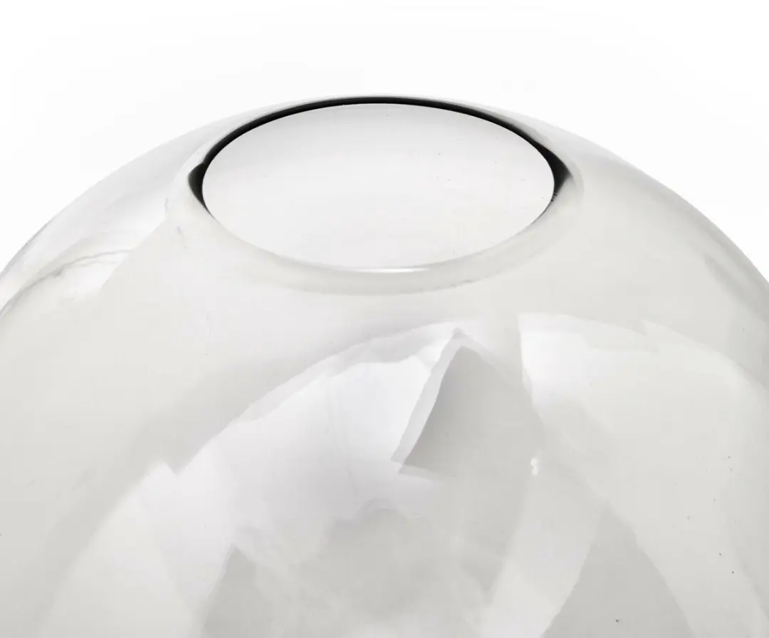 Loberon Marsetta Vaas - Ø19cm Heldere Glas - afbeelding 6 van 6