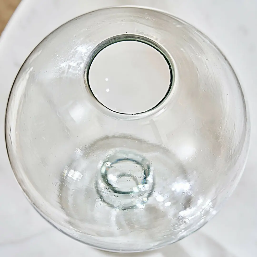 Loberon Marsetta Vaas - Ø19cm Heldere Glas - afbeelding 4 van 6