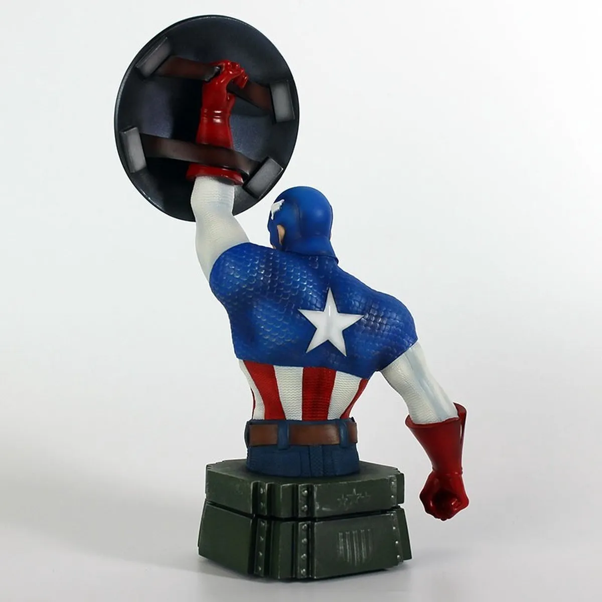 Marvel Avengers Captain America Torso 26cm - Blauw/Rood/Wit - afbeelding 6 van 6