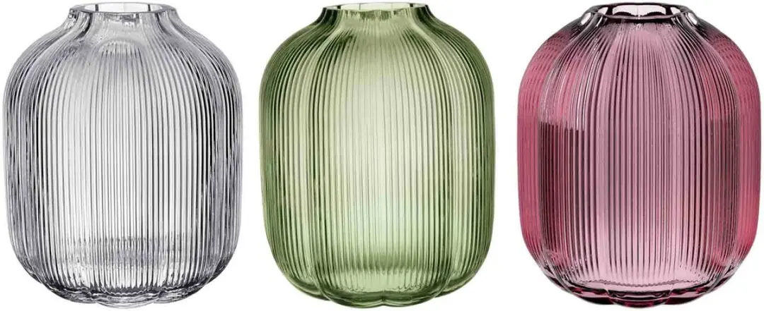 Vasen-Set Fleur 19 cm Set van 3