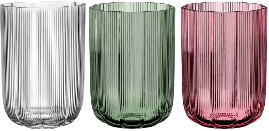 Vasen-Set Fleur 22,5 cm Set van 3