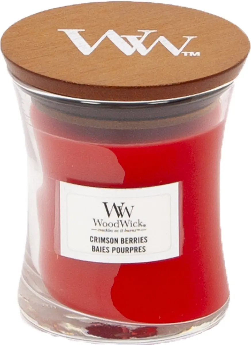 WoodWick Mini Geurkaars Crimson Berries
