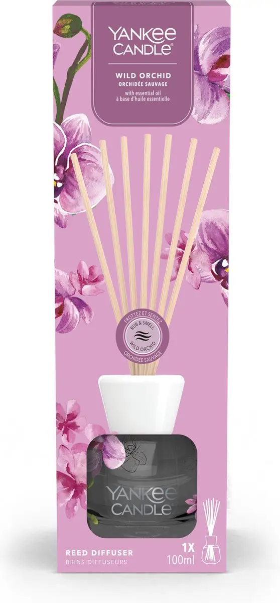 Yankee Candle Wild Orchid Geurstokjes 100ml - afbeelding 2 van 6