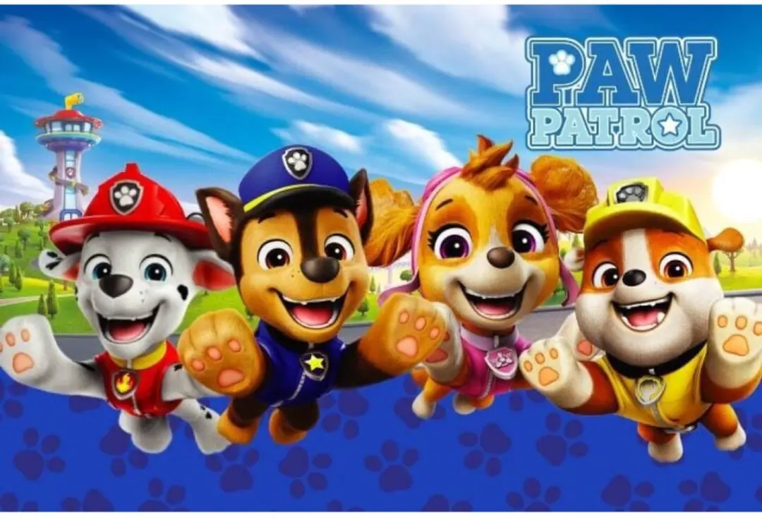 PAW Patrol Speelmat Schuim Blauw - afbeelding 3 van 5