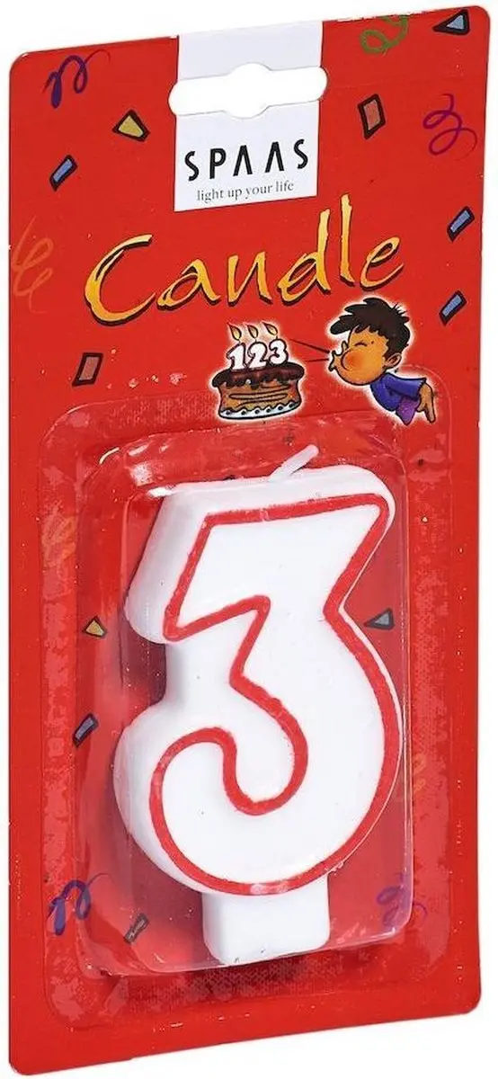 Verjaardagskaars 3