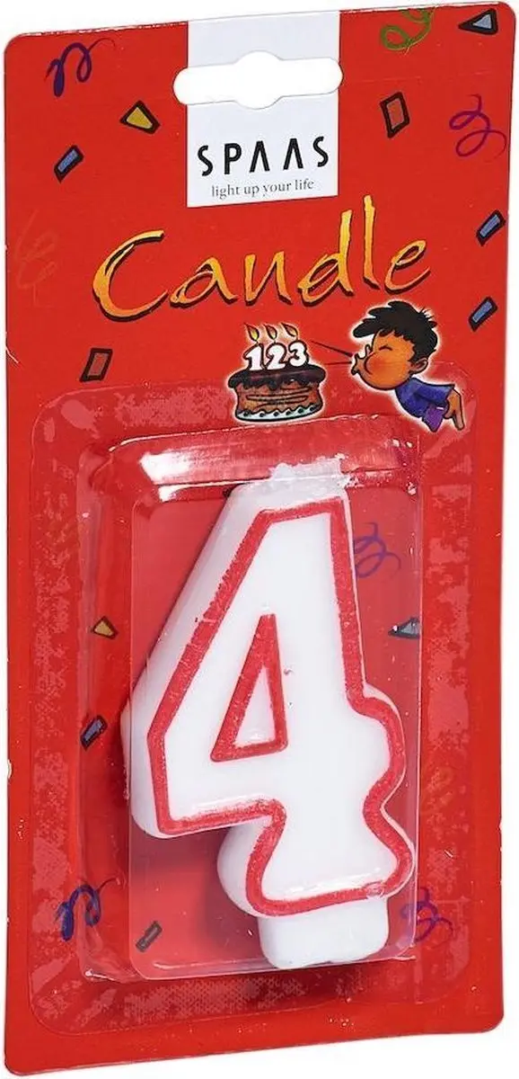 Verjaardagskaars 4