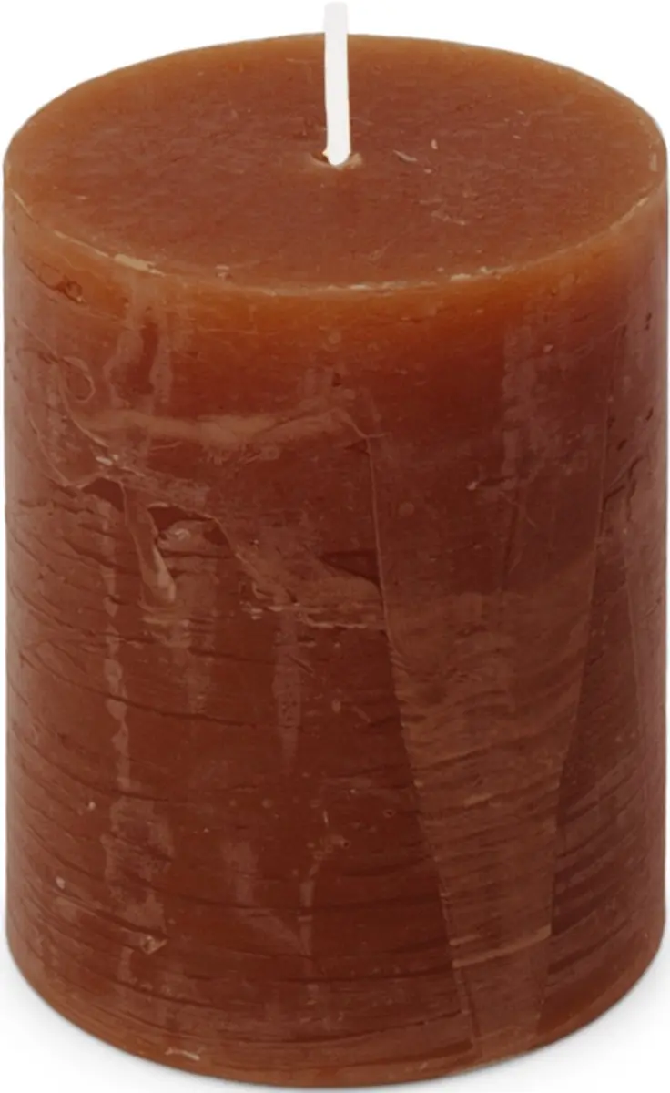 Spaas Rustiek Kaars 70/95mm Bordeaux