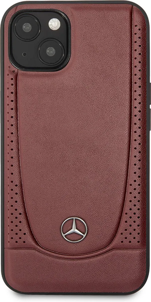 Mercedes-Benz iPhone 15 Hoesje - Effen Rood
