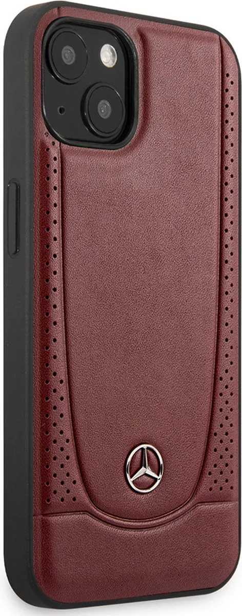 Mercedes-Benz iPhone 15 Hoesje - Effen Rood