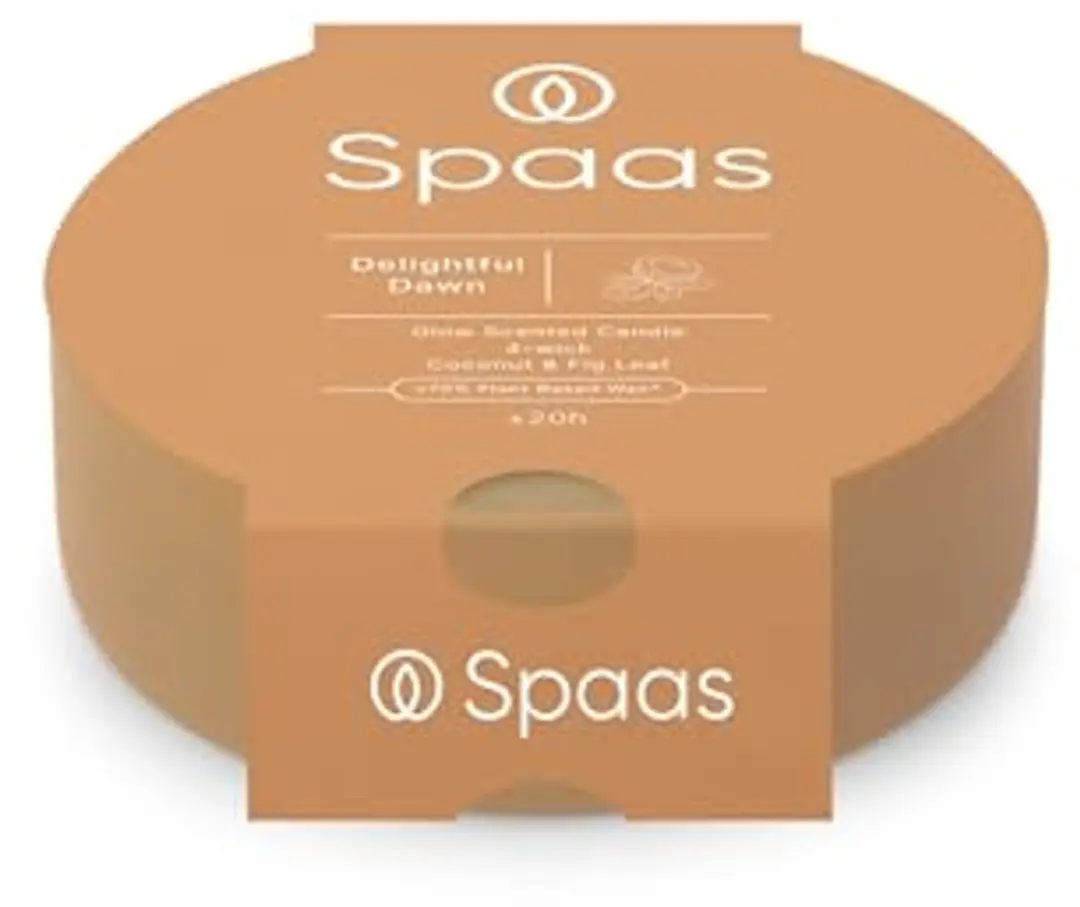 Spaas Glow Geurkaars Delightful Dawn - 20 Branduren - afbeelding 6 van 6
