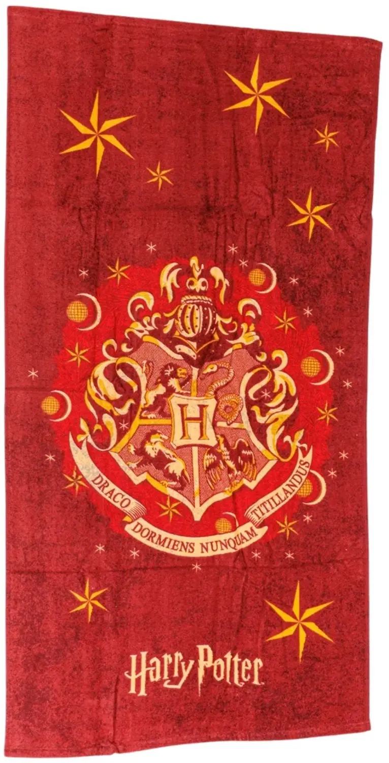Harry Potter Strandlaken 70x140cm - Rood - afbeelding 4 van 5