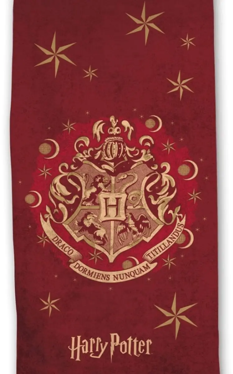 Harry Potter Strandlaken 70x140cm - Rood - afbeelding 5 van 5