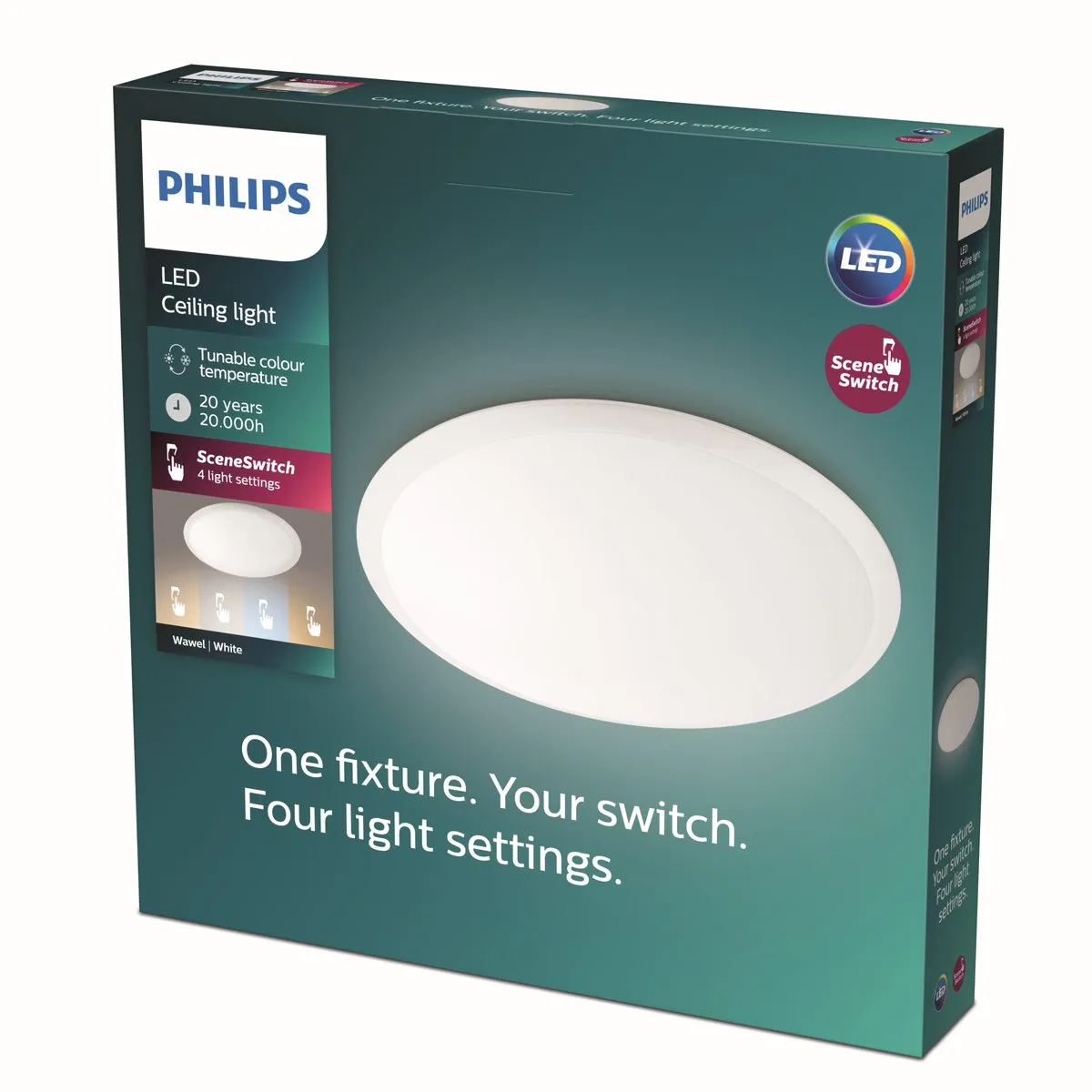 Philips Wawel Plafondlamp 17W