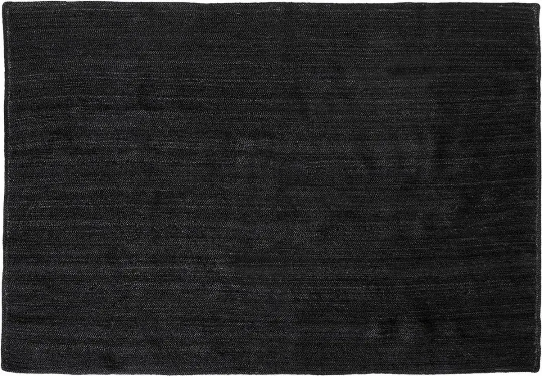 Nordal vloerkleed jute zwart 240 x 160
