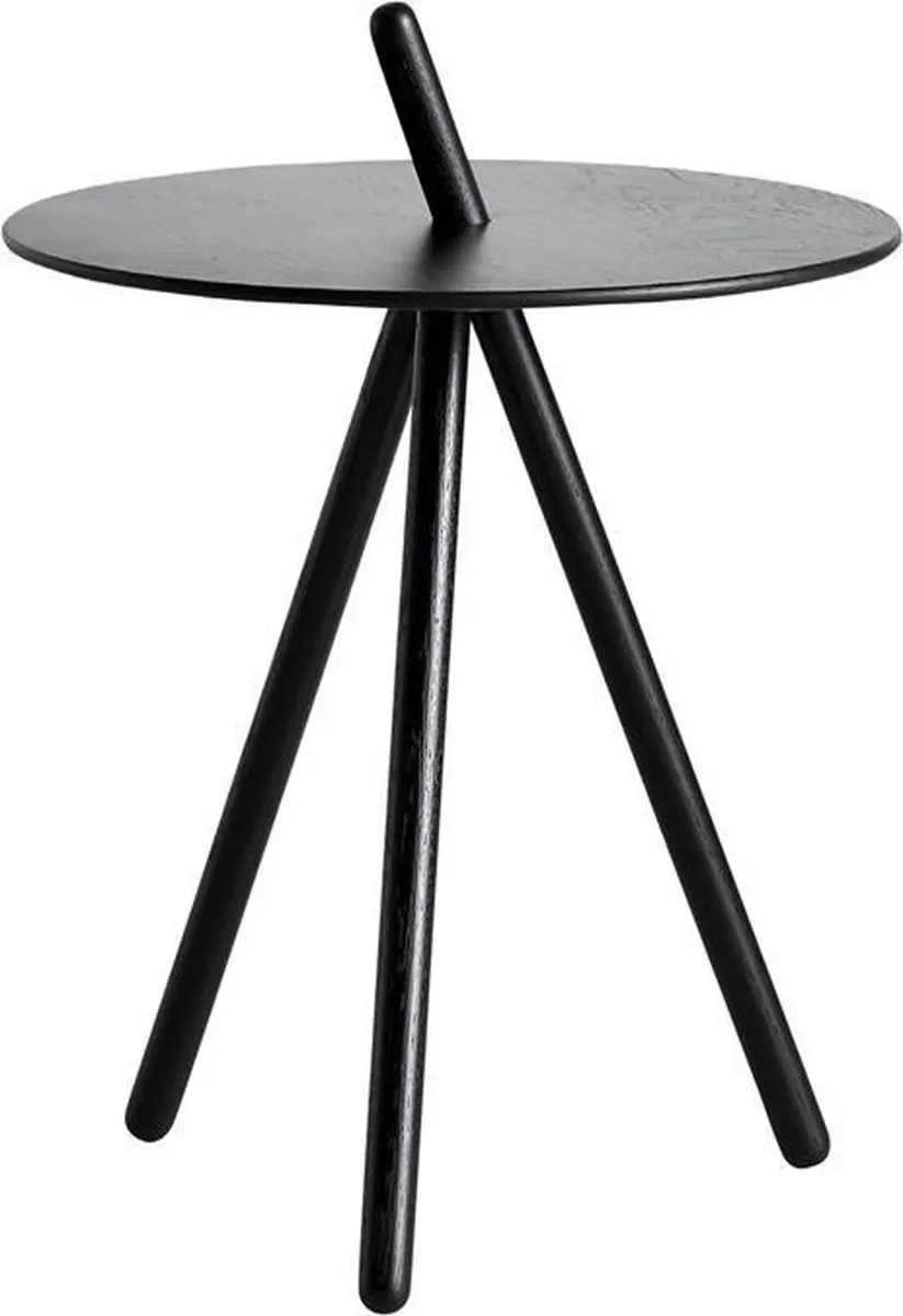 Woud Come Here side table Zwart gelakt