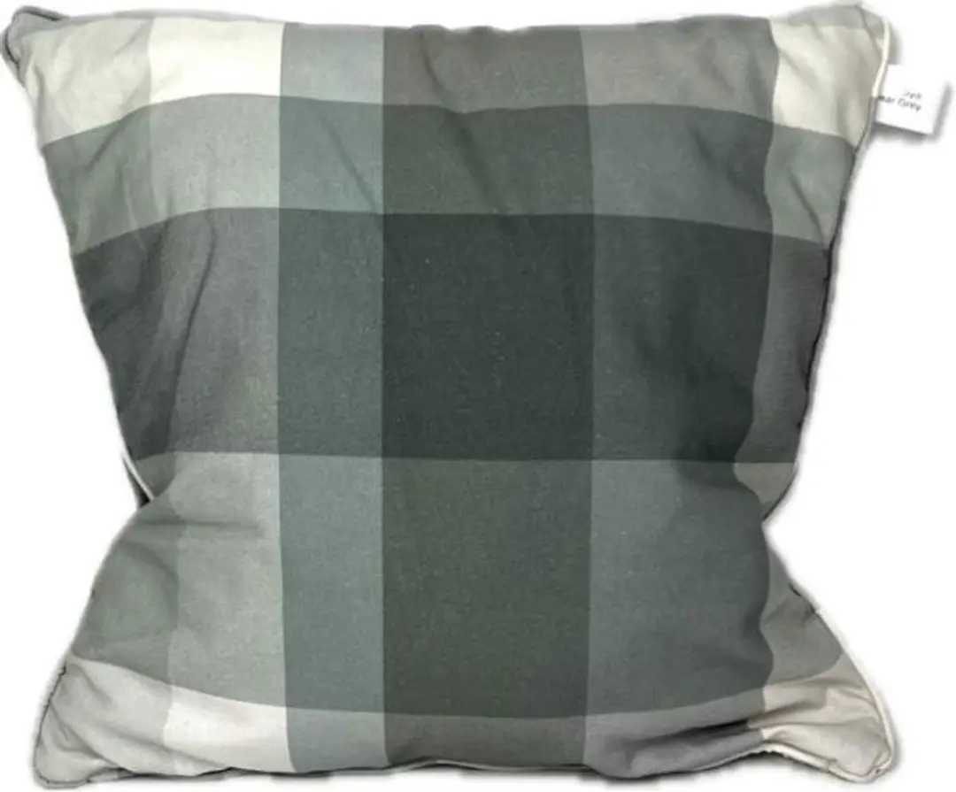 Madison sierkussen 50x50 cm Sya clear grey
