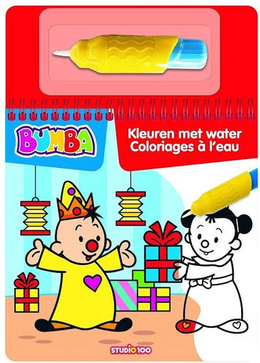Studio 100 Bumba Kleuren met water - Tekenset