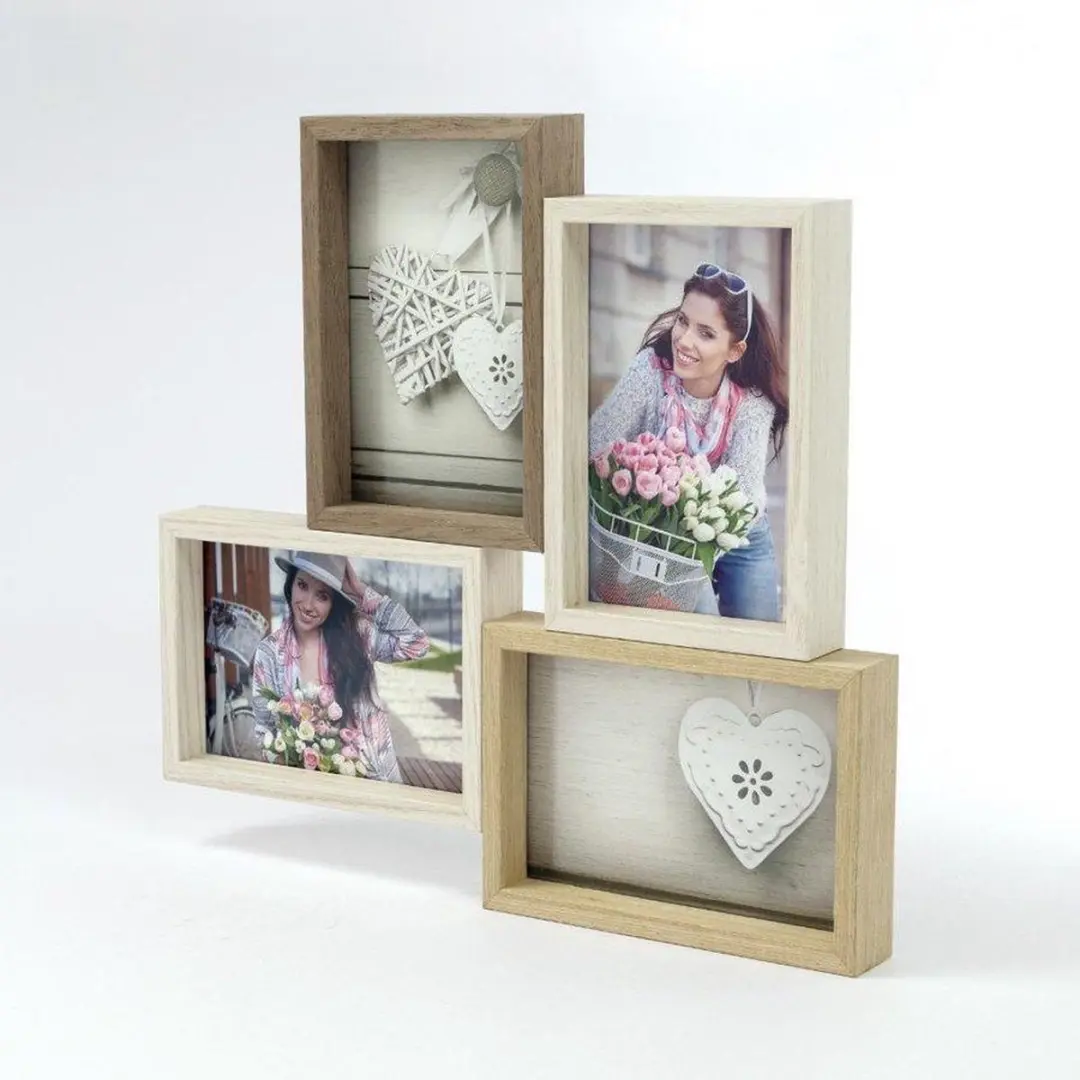 Zep Montreaux 4Q Houten Fotogalerij 4x13x18cm - Bruin - afbeelding 6 van 6