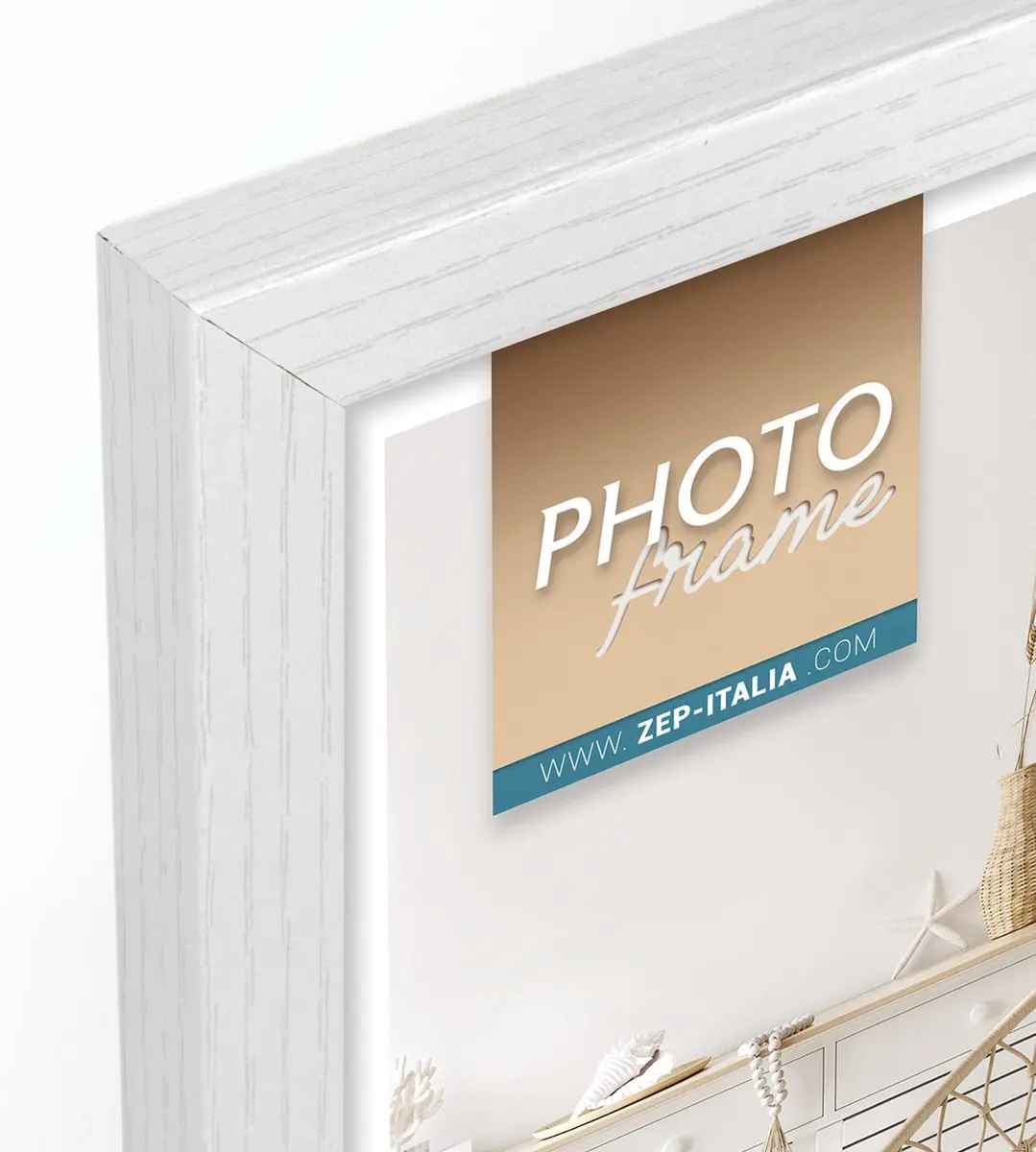 Zep Vivan 3 Fotolijst 13x13cm Wit - afbeelding 2 van 4