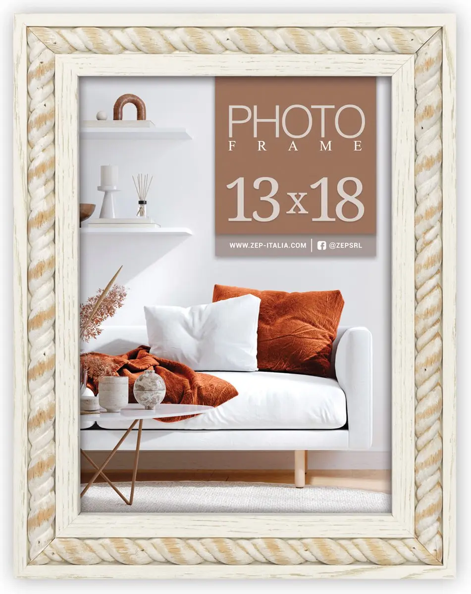 Zep Lecce Houten Fotolijst 13x18cm Wit