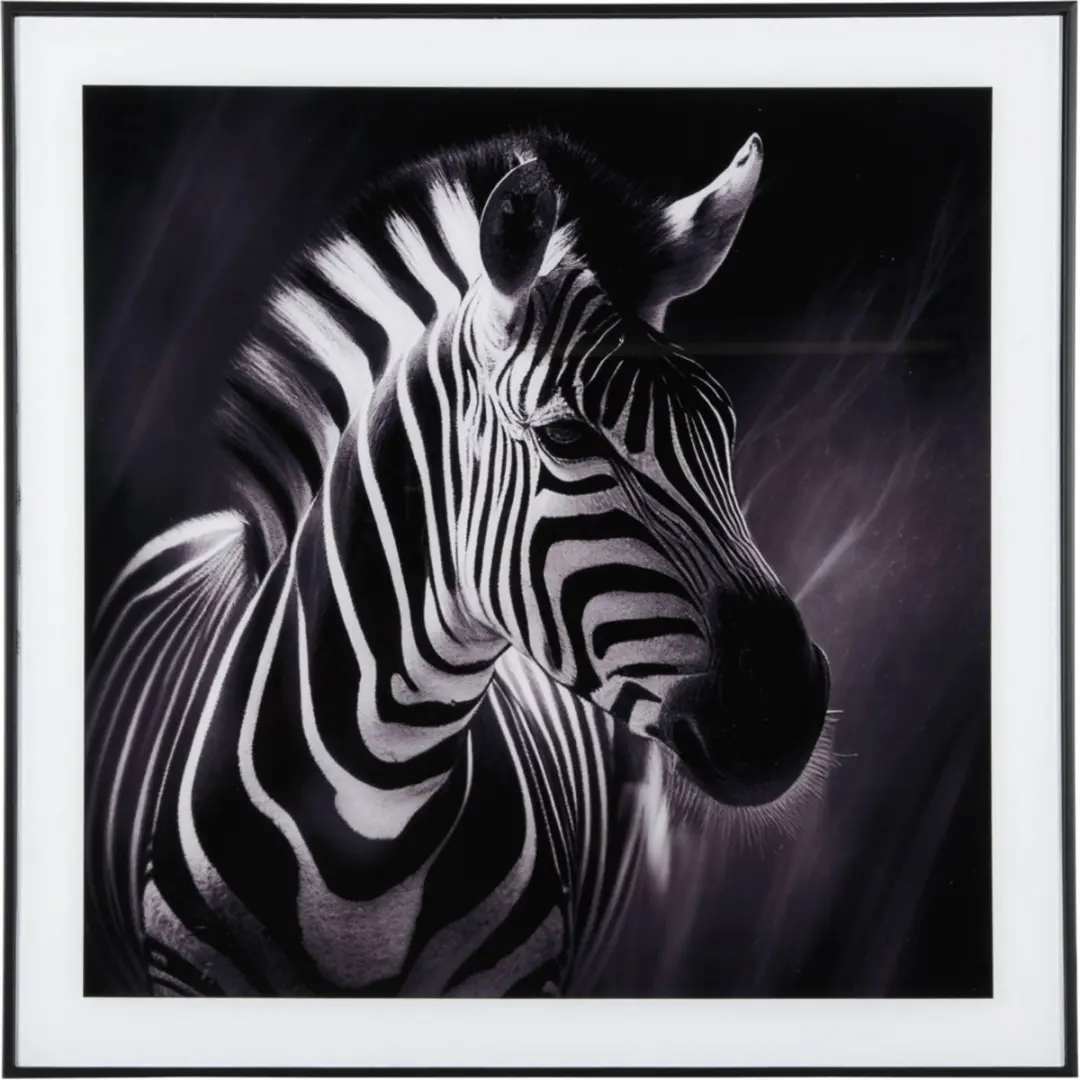 Present Time Wanddecoratie Zebra