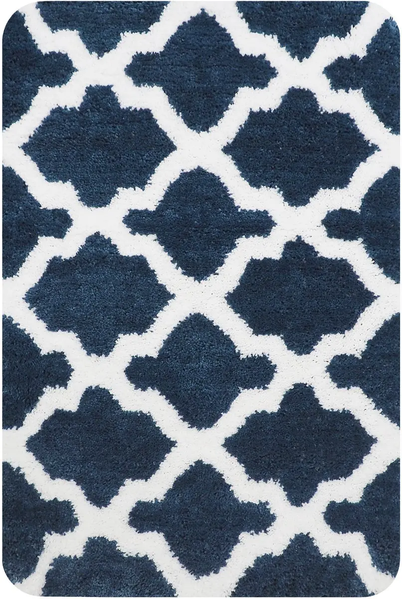 Dutch House Toulon Badmat 60x90cm - Donkerblauw - afbeelding 3 van 4