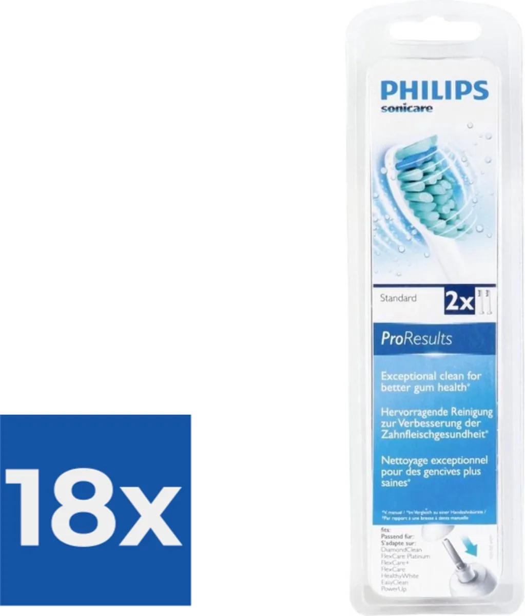 Philips Sonicare ProResults HX6012/07 Opzetborstels