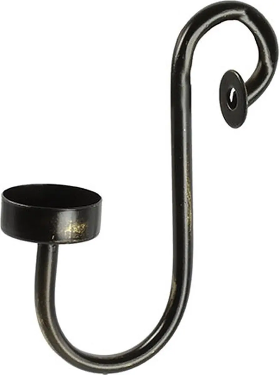 Theelichth haak Serge S zwart