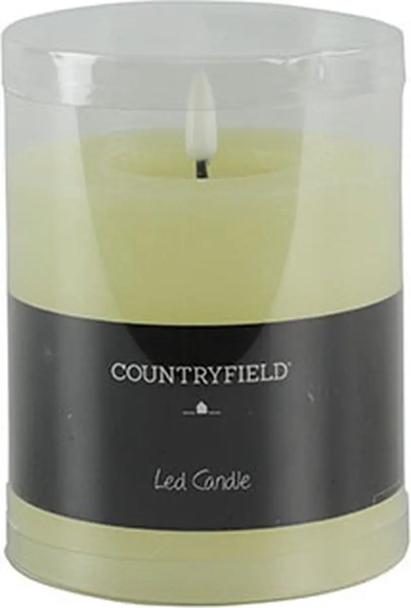 Countryfield LED Stompkaars Rustiek Crème Warm Wit 10x10cm - afbeelding 2 van 5