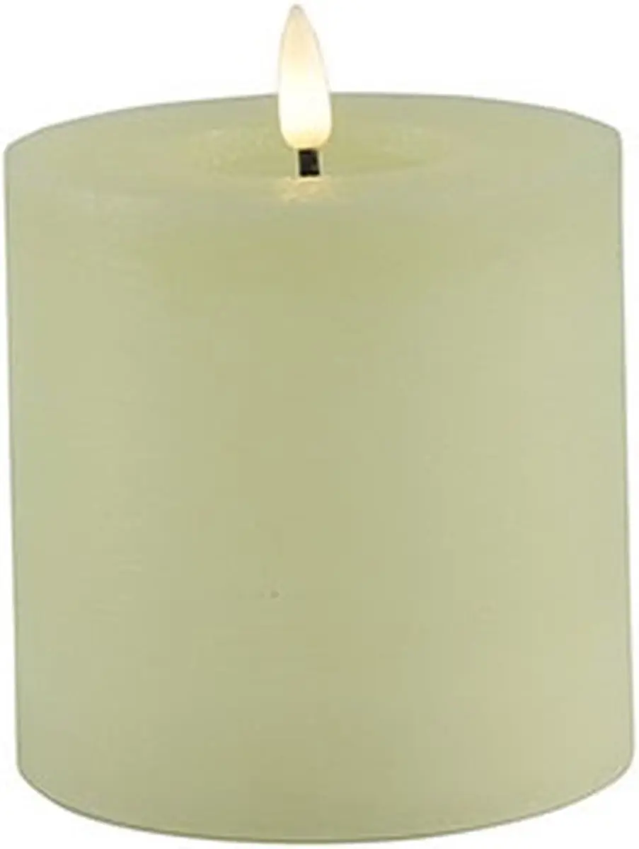 Countryfield LED Stompkaars Rustiek Crème Warm Wit 10x10cm