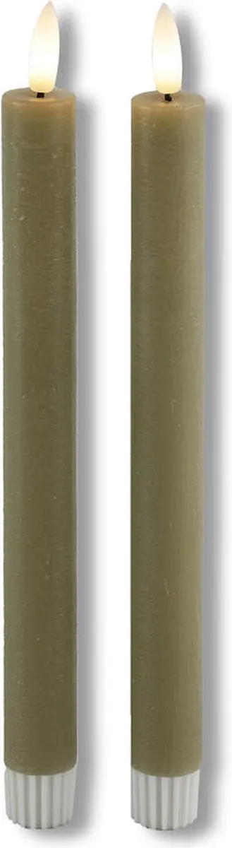 Countryfield Lyon LED Dinerkaarsen 2 Stuks