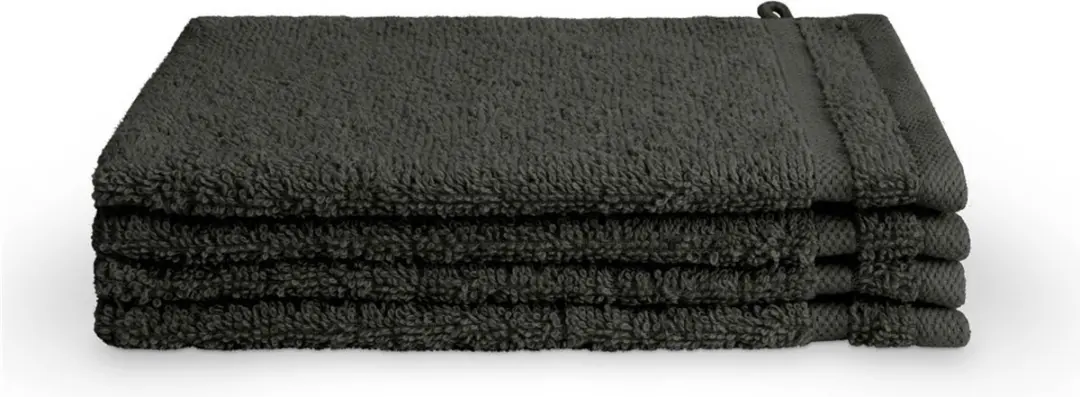 Byrklund Handdoeken set 4-delig 16x21cm Antraciet