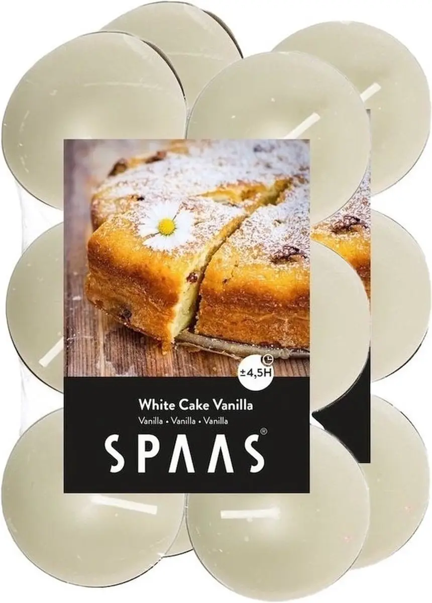 Spaas Geurtheelichtjes/waxinelichtjes