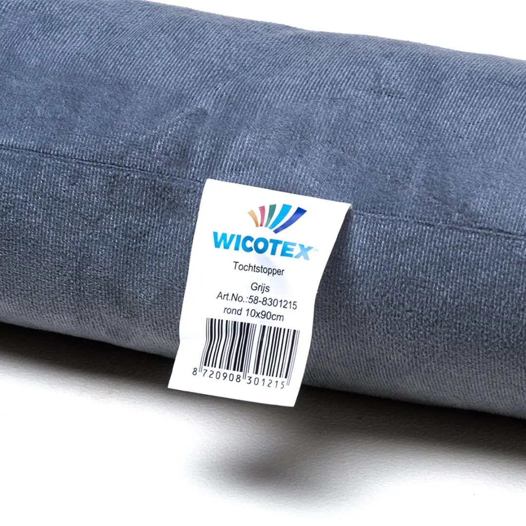 Wicotex Tochtstopper Rond 10x90cm Grijs - afbeelding 5 van 5