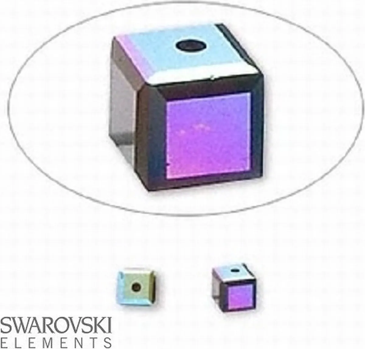 Swarovski Elements Kubus Kralen 5601