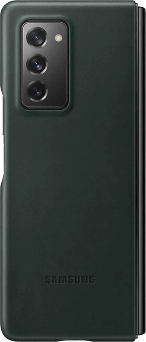 Samsung Galaxy Z Fold 2 Lederhoes - Groen