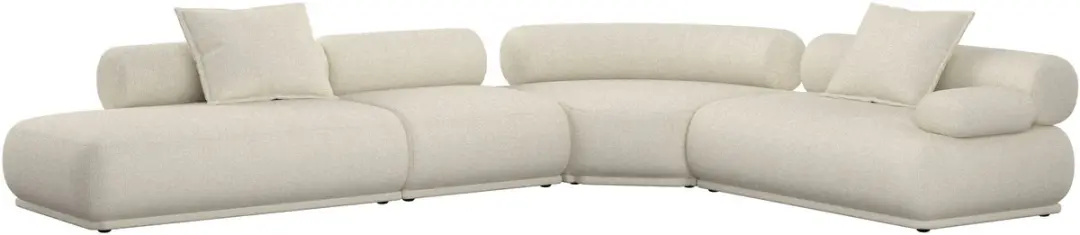 Zuiver Rembrandt 7,5-Zitsbank Rechts Beige - afbeelding 2 van 5