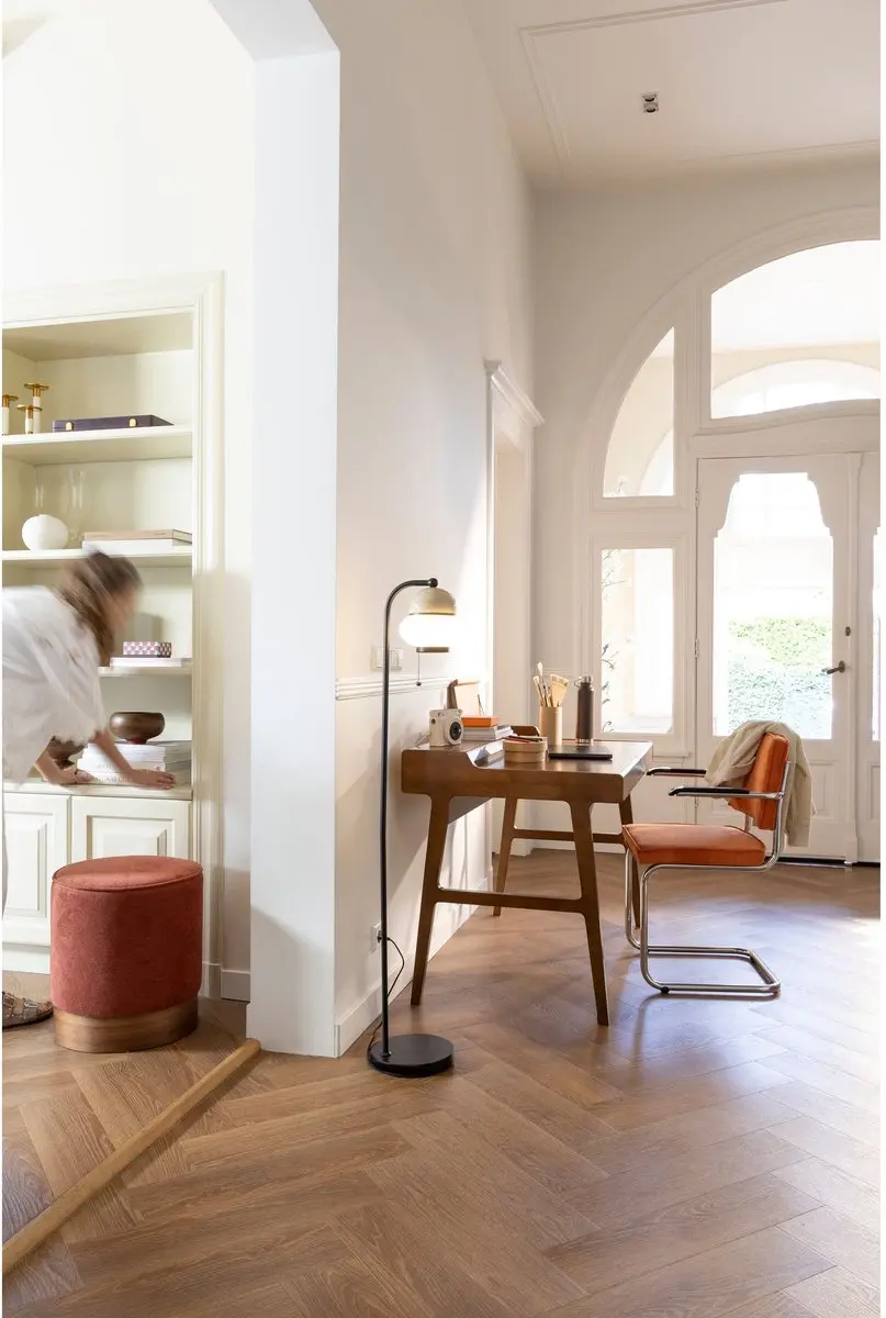 Zuiver Kaat Bureau 120x70cm - Walnoot - afbeelding 5 van 6