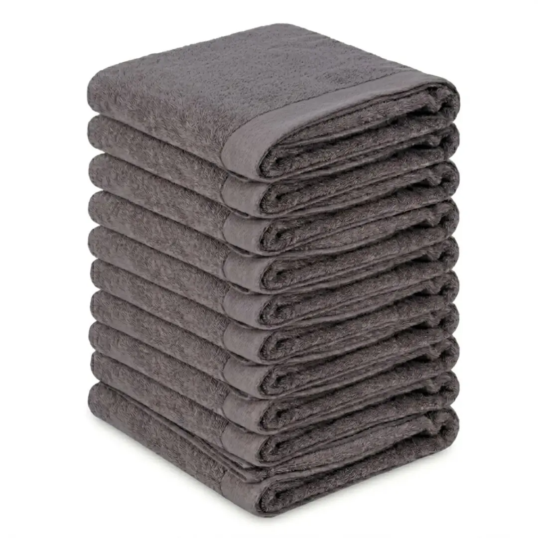 Ten Cate Handdoekenset - Handdoeken - Hotelkwaliteit - Douchelakens - 70x140 cm - 10 stuks - 100% Katoen - Antraciet
