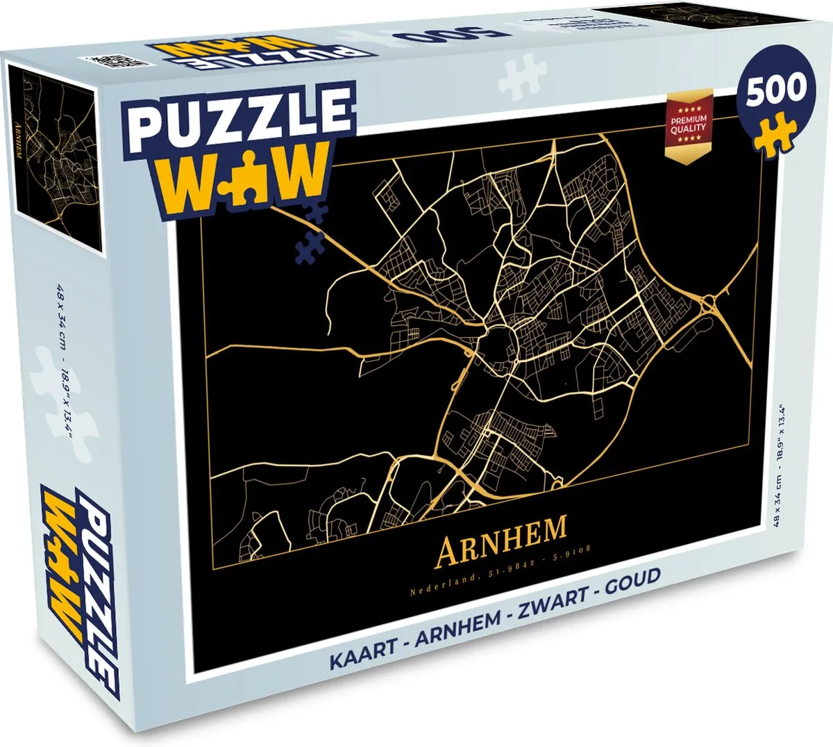 PuzzleWow Arnhem Legpuzzel 500 Stuks