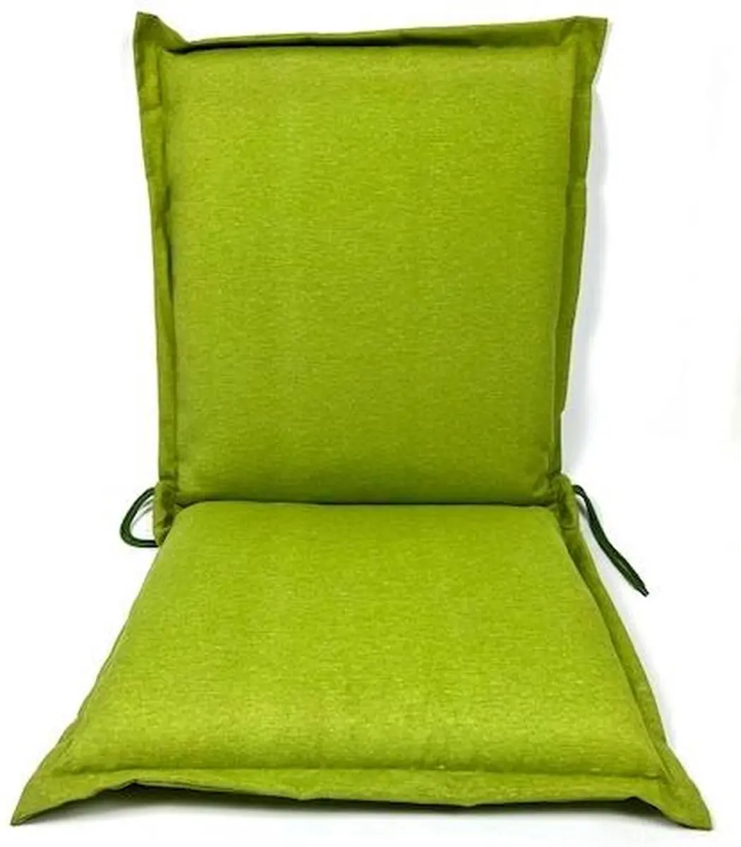 Madison Tuinstoelkussen Lage rug 102x50 cm gras groen