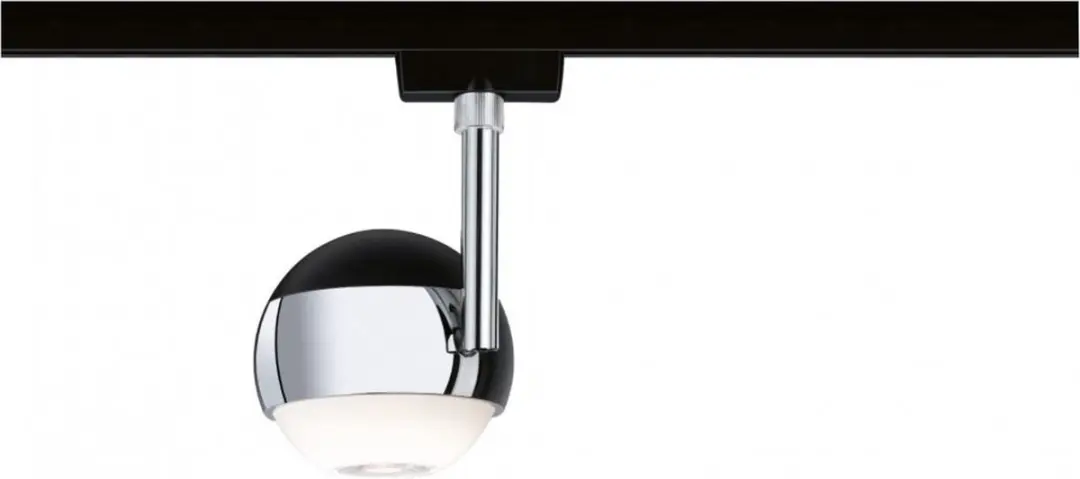 Paulmann Capsule II Plafondspot 6W - Zwart/Chroom - afbeelding 5 van 6