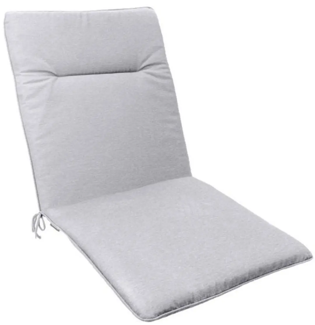 Madison Tuinstoelkussens hoge rug 50x120 cm Dehner light grey