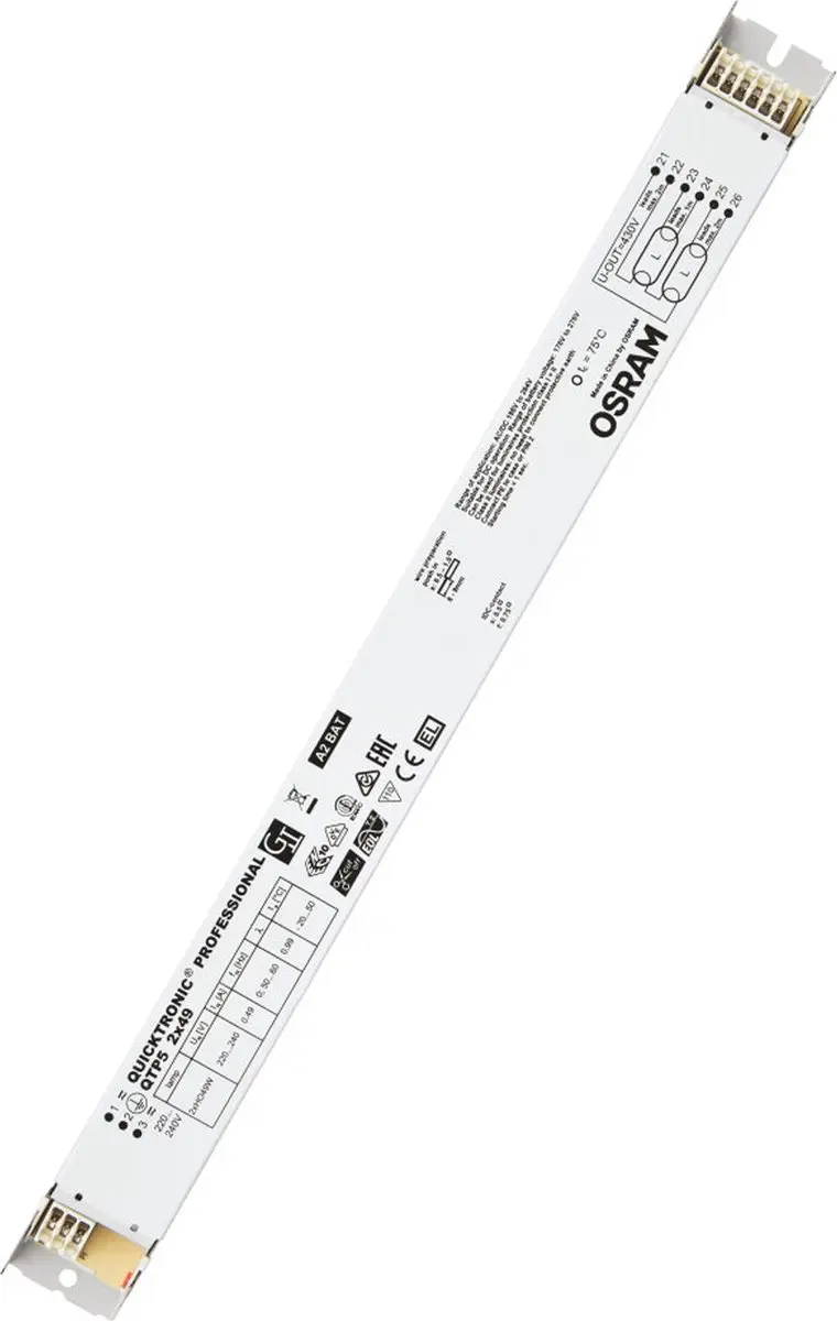 Osram QTP5 2x49 GII ECG